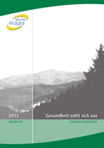 Jahresbericht 2013 Gesundes Kinzigtal